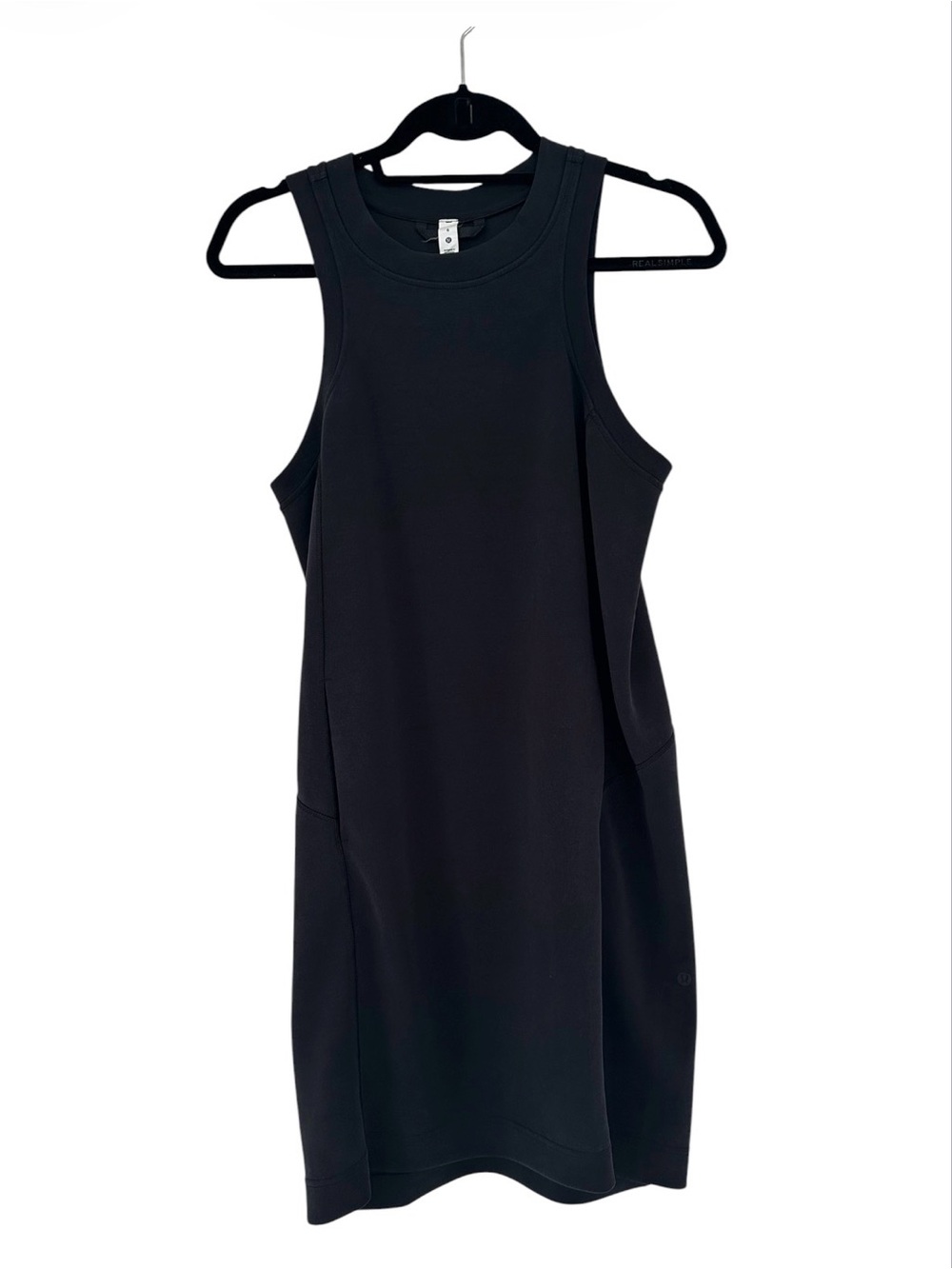 lululemon Back in Action Softstreme Sleeveless Dress Black Size 6